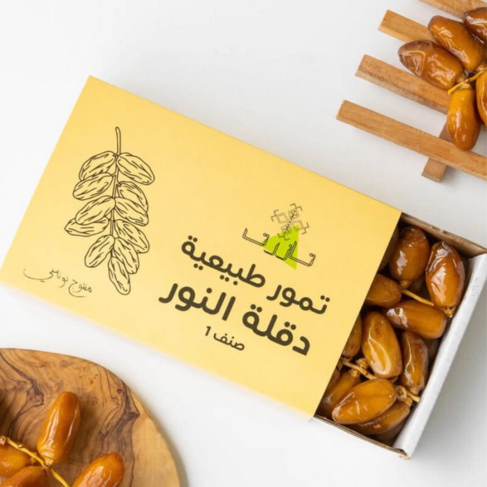Dattes deglet nour tazart