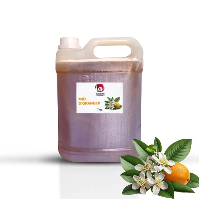 Miel d'oranger de tunisie