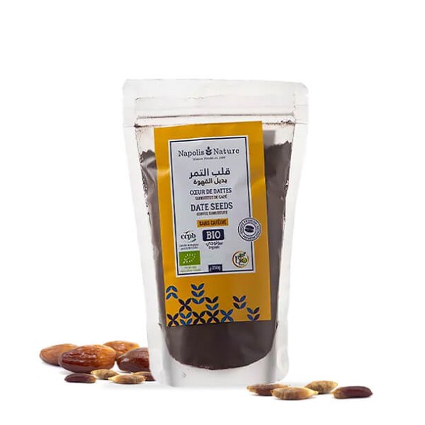 café de noyaux de datte bio