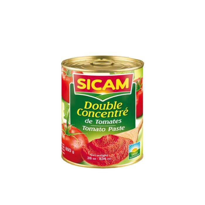 doublge concentré de tomate SICAM