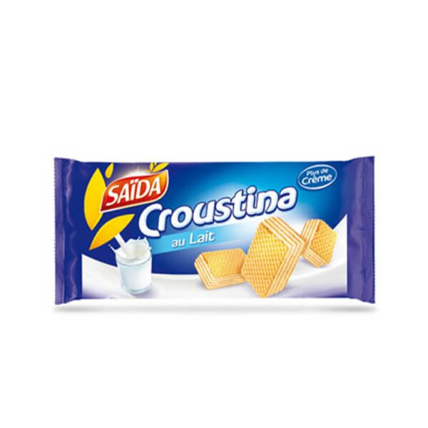 Gaufrettes Croustina Vanille Saïda