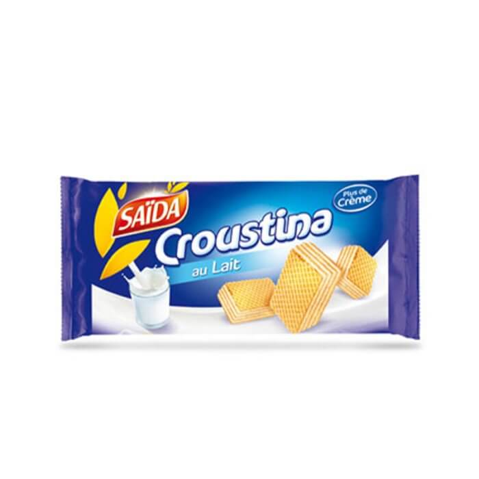Gaufrettes Croustina Vanille Saïda