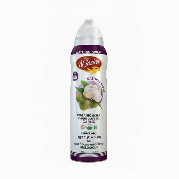 Spray huile d’olive à l’ail BIO AL JAZIRA