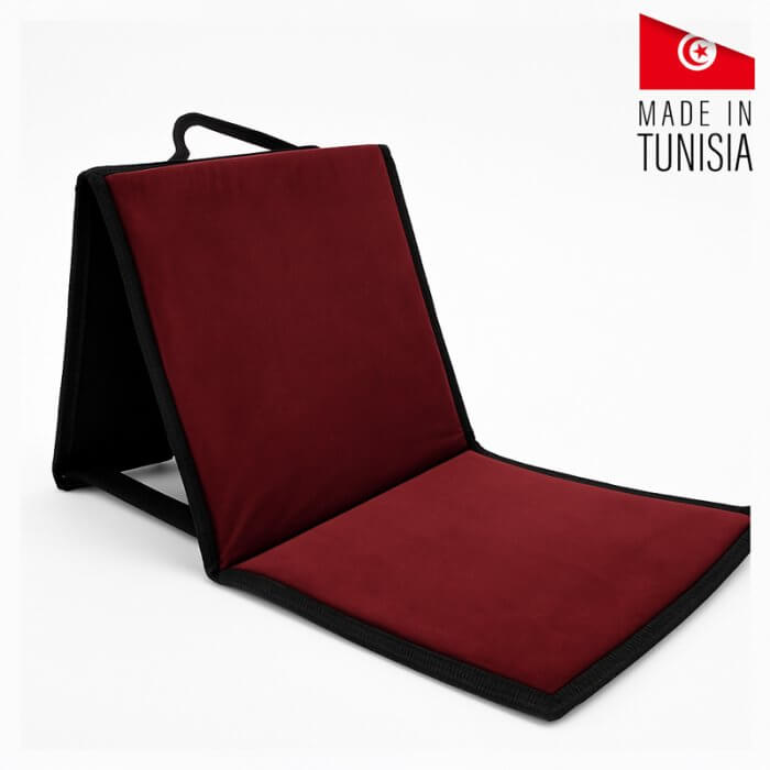 Tapis de prière avec dossier compact