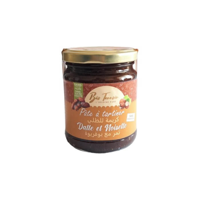 Pâte à tartiner dattes et noisettes Bio terroir