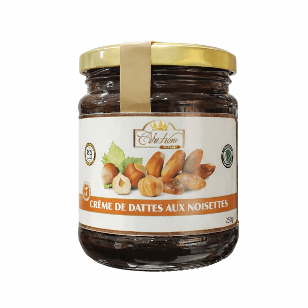crème dattes et noisettes